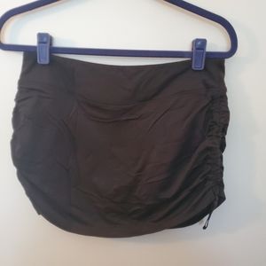 Victoria's Secret Black Pointelle Sport Skirt